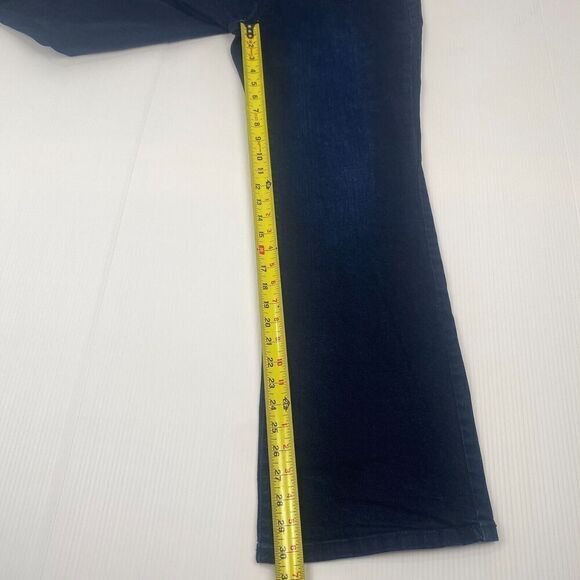 Nine West Jeans Bootcut Denim Women's Size 18 Blue 5-Pocket Mid Rise Medium Wash - Picture 9 of 16